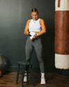 Essentials Racer Crop Top