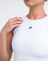 Essentials Racer Crop Top